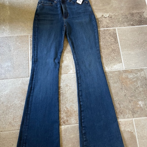NWT Banana Republic High Rise Flare Jeans - Picture 3 of 4